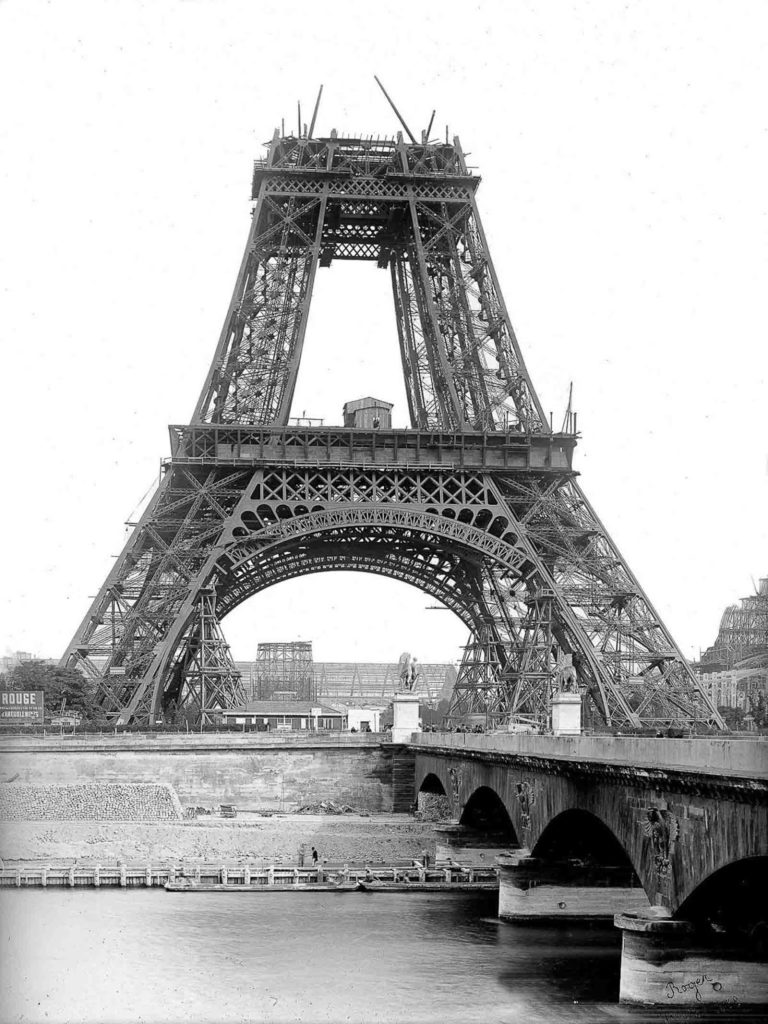 Construction Tour Eiffel | Découvrez les photos de la construction