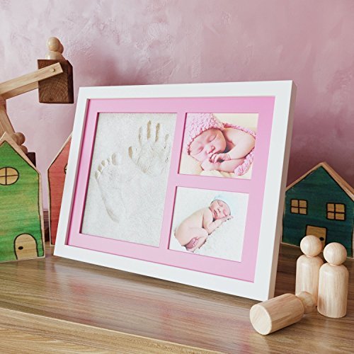 Kit Cadre Photo Empreinte Main Pied Bebe Souvenir De Famille Cadeau De Naissance Pour Garcons Filles Argile Et Cadre Photo En Bois Fixation Au Mur Et Kit Cadre Photo Empreinte Main Pied Bebe Souvenir De Famille Cadeau De Naissance Pour Garcons Filles Argile Et Cadre Photo En Bois Fixation Au Mur Et