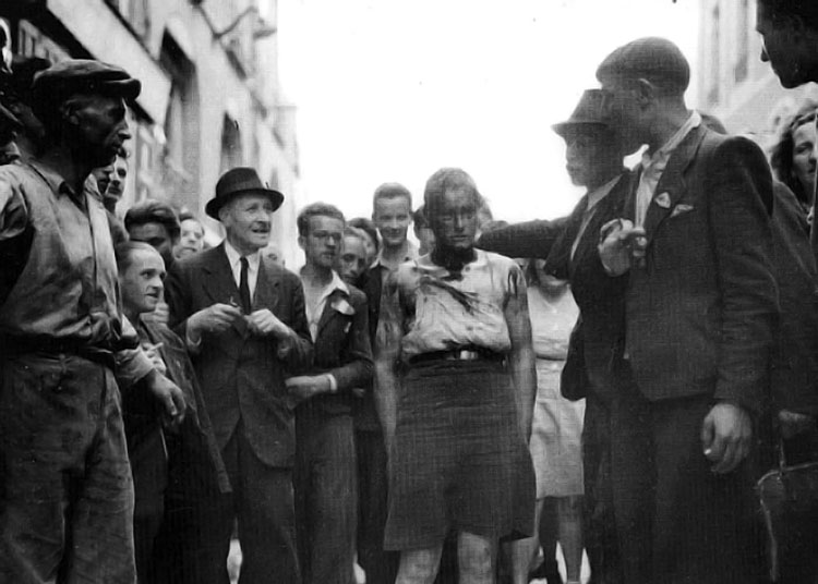 femmes tondues liberation 1944