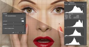 luminosite contraste photoshop retouche