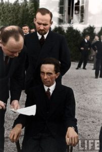 Top 25 photos anciennes historiques colorisées Joseph Goebbels