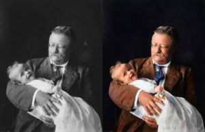 Top 25 photos anciennes historiques colorisées Théodore Roosevelt