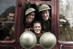 Top 25 photos anciennes historiques colorisées Troupes britanniques