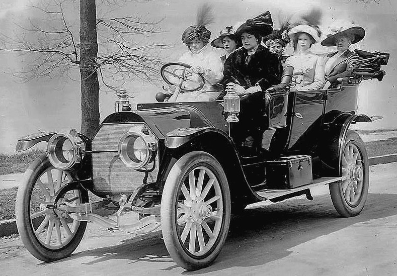photo-ancienne-Alco---Cinq-passagers-version-tourisme---Voiture-decapotable-de-1910
