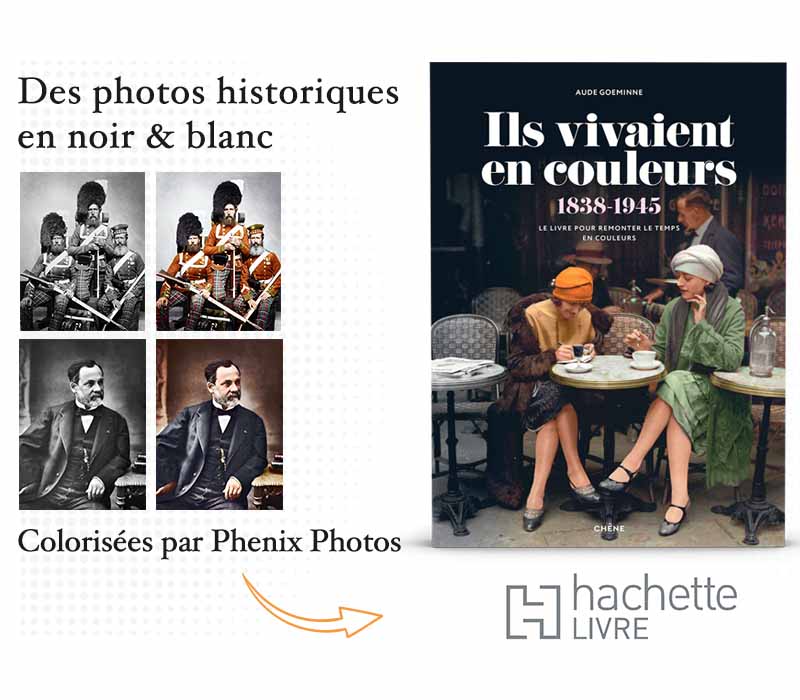 restauration de photo pour un livre