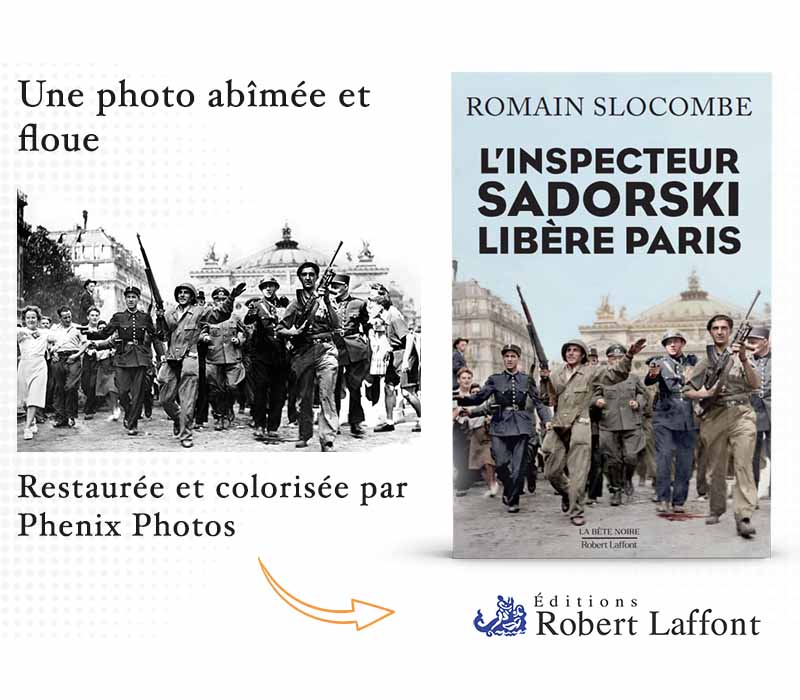 restauration de photo pour un livre